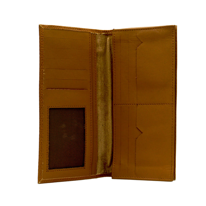 Premium Men's Long Wallet – Slim Bifold Leather - Levo