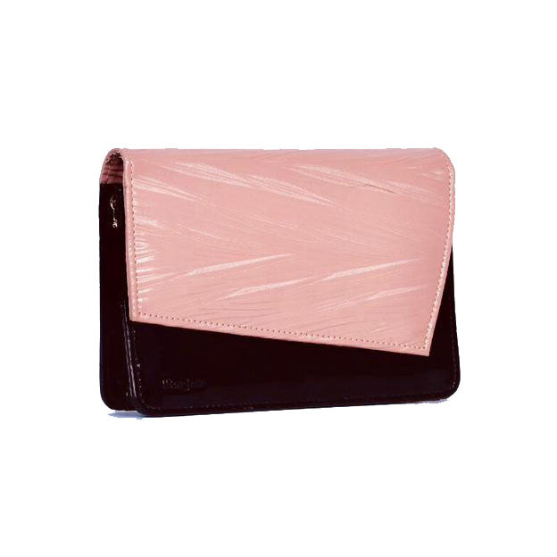 Chic Pink Shimmer Crossbody Bag - Levo