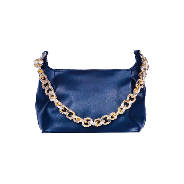 Elegant Women’s Handbag with Gold Chain - Levo
