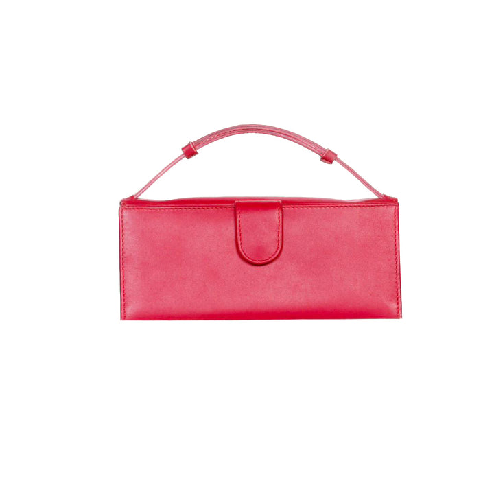 Leather Lady Hand Clutch - Levo