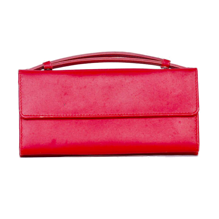 Leather Lady Hand Clutch - Levo