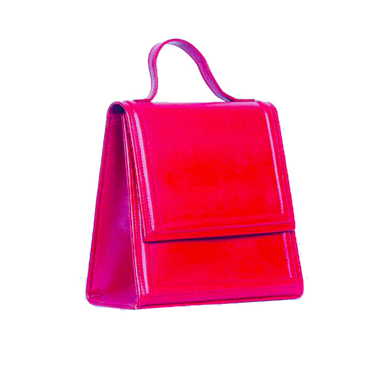Sapphire Chic Professional Red Leather Bag - Levo
