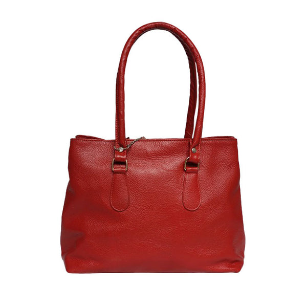 Stylish Women's Leather Handbag - Levo
