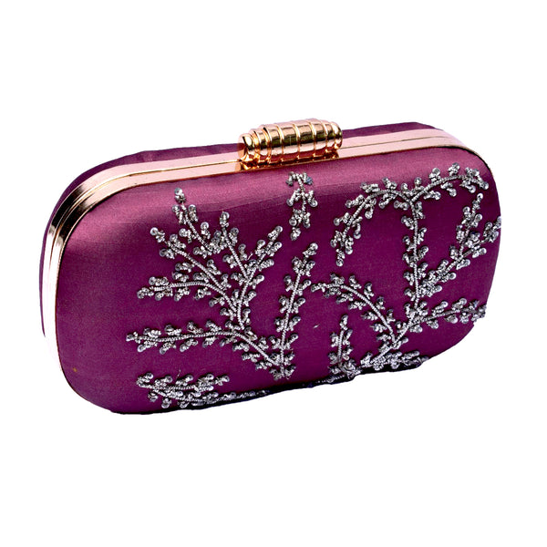 Luxury Embellished Women's Clutch - Levo