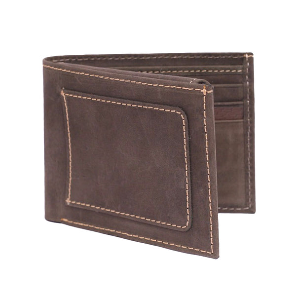 Vintage Brown Leather Wallet – Classic & Timeless Design - Levo