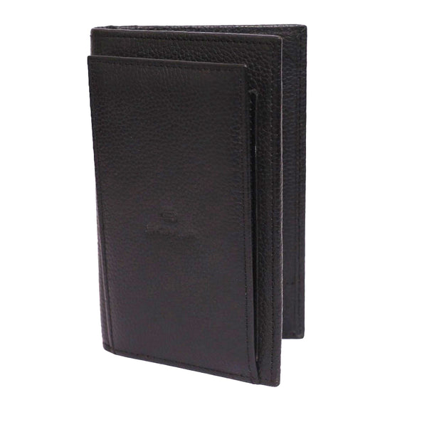 Sleek Leather Design with Multiple Card Slots - Levo